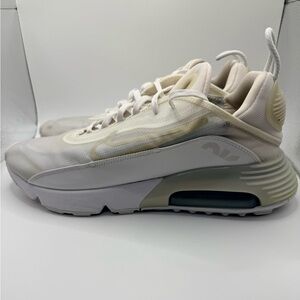 NIKE Air Max 2090 Triple White Mens Sneakers Size 12